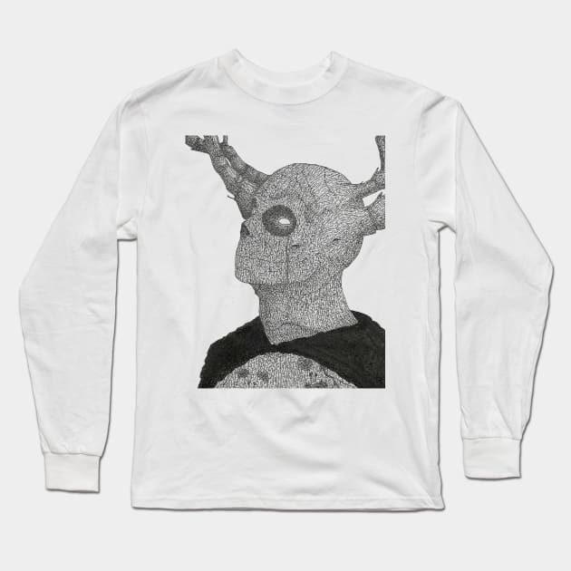 The Beast Long Sleeve T-Shirt by Douth_art